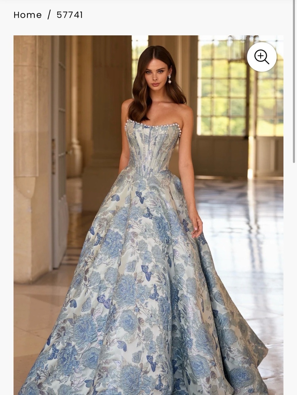✨ Sherri Hill 57741 Cinderella Gown | Size 0 ✨ - Picture 3 of 5